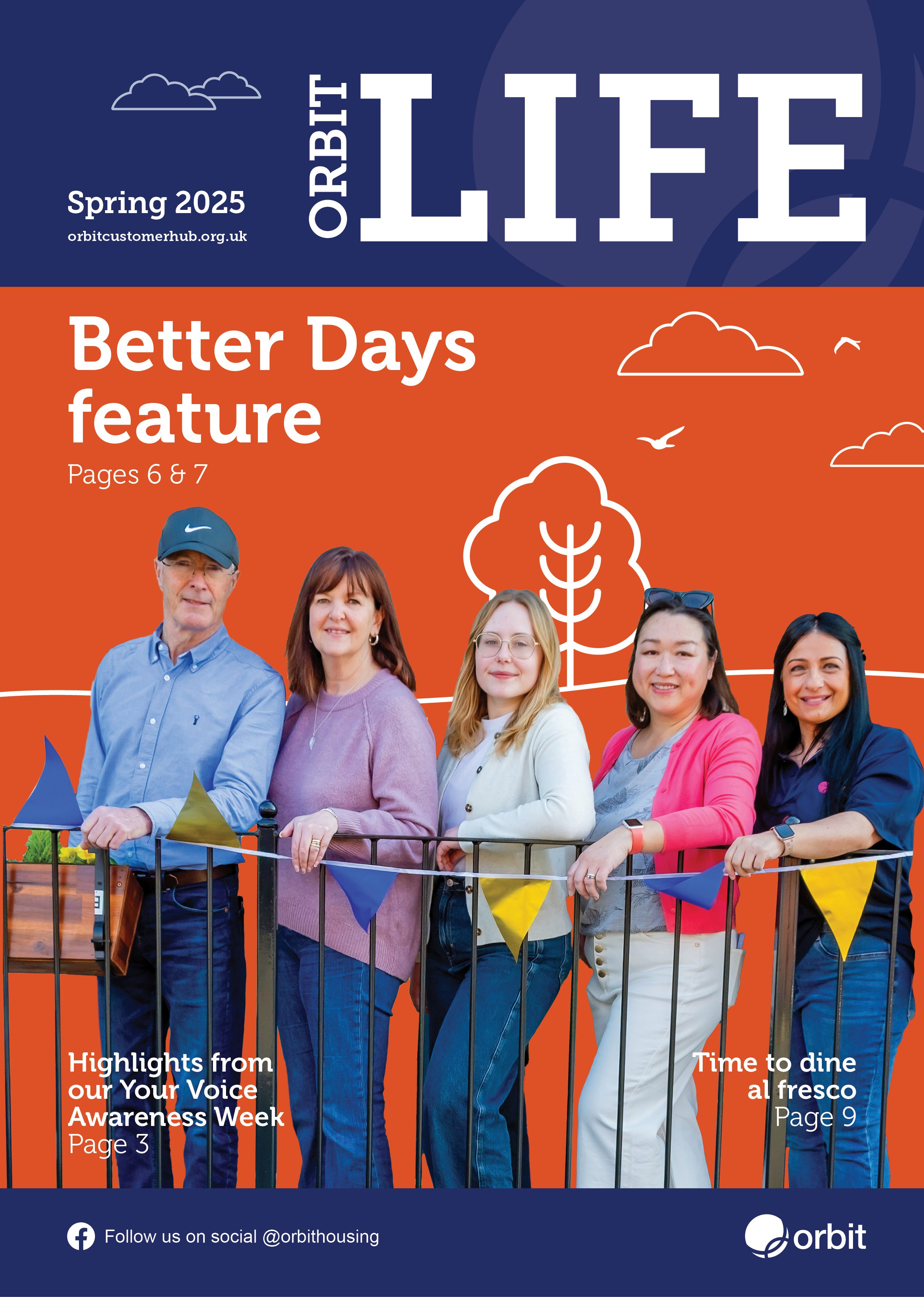 Orbit Life Spring 2025 front cover
